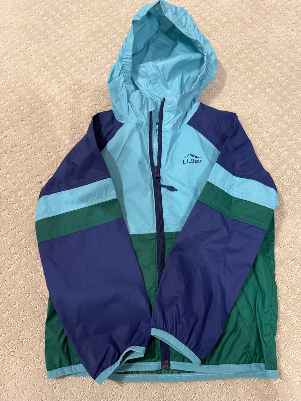 L.L. Bean Toddlers' Wind and Rain Jacket NWOT